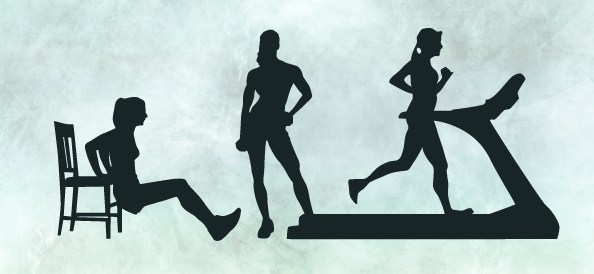 Female Fitness Silhouettes