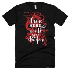 Come Wake My Red Dragon - Short sleeve soft t-shirt 1