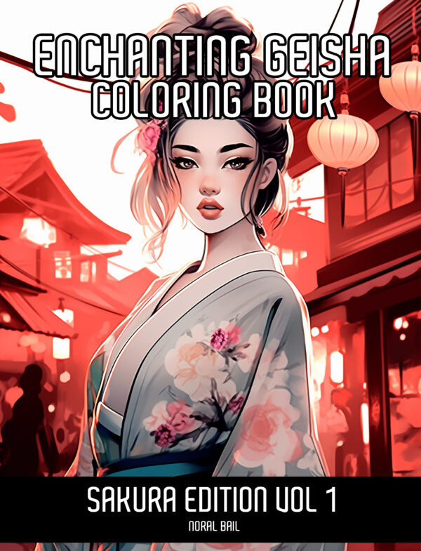 geisha coloring book vol 1