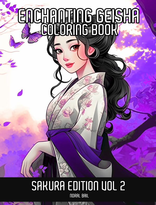 geisha coloring book vol 2